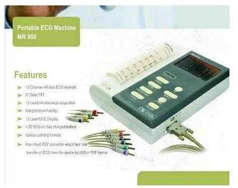 Maestros MR900 12 Channel ECG Machine Supplier from Delhi