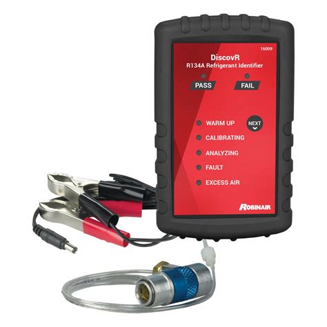 ROBINAIR, Pass/Fail Refrigerant Identifier, 1 Pieces, Refrigerant ...