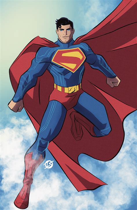 [Artwork] Drawn by me. Some fanart of the new David Corenswet Superman ...