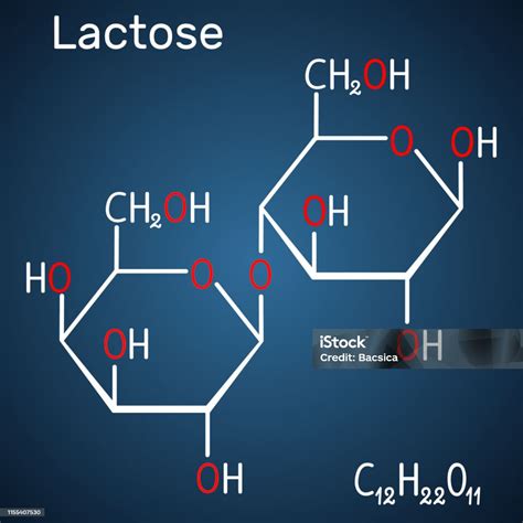 Chemical Structure Of Lactose