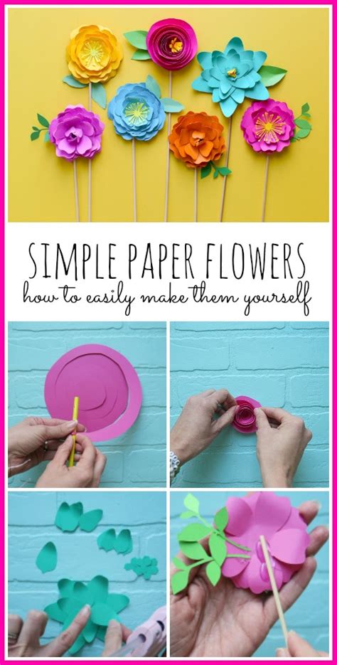 Image result for Paper Flower Making Tutorial