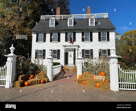 The Ropes mansion, a historic home in Salem, Massachusetts is operated ...