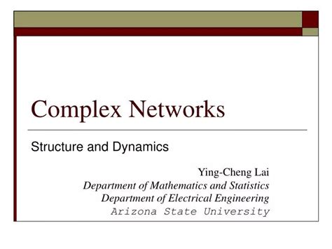 Complex Computer Networks 的图像结果