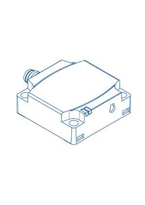 Inductive proximity sensors OsiSense XS, flat form 40X40X15, flush ...