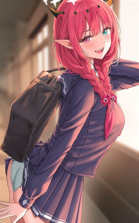 书包走光,虚拟YouTuber图片|尺寸1000x1605 | BoBoPic