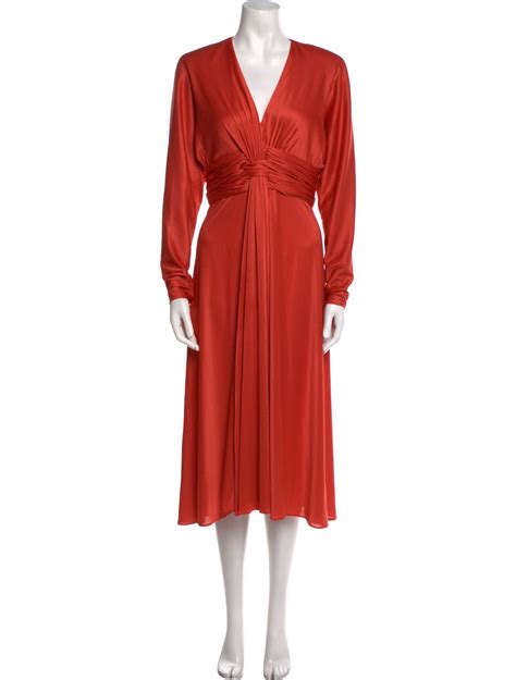ESTEVEZ Vintage Long Dress - Orange Dresses, Clothing - WVNTG28787 ...