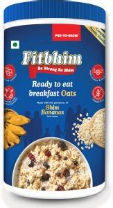 Pro-To-Grow Fitbhim Oats(Ready to Eat Breakfast) Complete Family ...