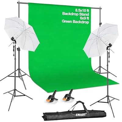 EMART 8.5X10 FT Green Screen Backdrop Kit, India | Ubuy