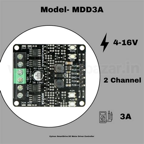 Cytron SmartDrive DC Motor Driver Controller Series | High Performance ...
