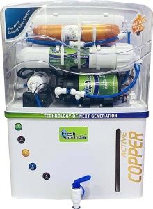 Oseas aqua FRESH AQUA RO Water Purifier + UV + UF + TDS + Active Cooper ...