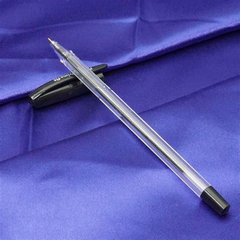 Rorito Prime Fit Transparent Body With Fine Tip Black Writing Cap Type ...