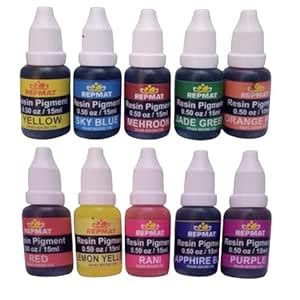 Repmat Resin Art Resin Pigments Brilliant Color Shake Non Toxic High ...