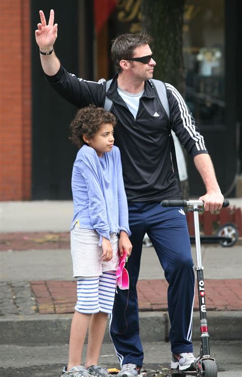 Who is Hugh Jackman’s rarely seen adopted son, Oscar Jackman? The ...