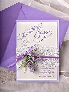 Wedding Invitations Lavender by Top 30 Chic Rustic Wedding Invitations From 4lovepolkadots Wedding Invitations Lavender