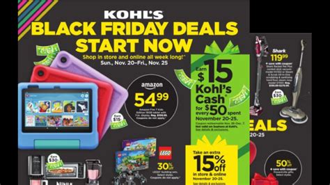 Kohl's Black Friday Ad Is Here and It's Filled With Surprising Deals on ...
