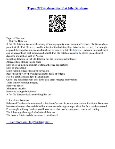 Image result for Flat File Database