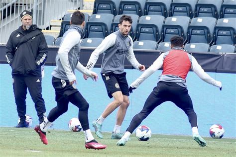 Photo Gallery: Philadelphia Union training ahead of Chicago Fire match ...