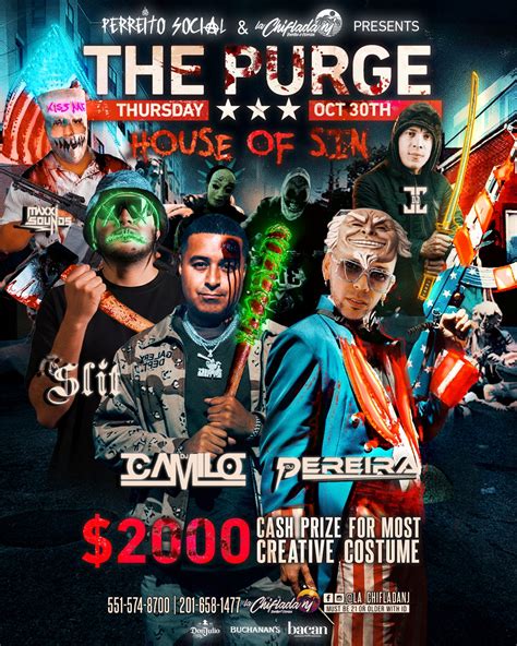 THE PURGE: HOUSE OF SIN: LA CHIFLADA Tickets - BoletosExpress