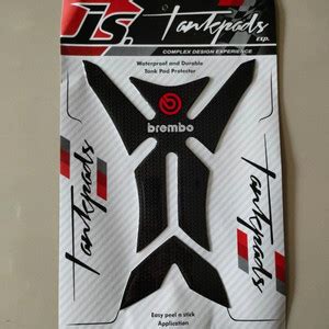Jual Emblem stiker TANKPAD TANK PROTECTION VIXION TIGER NINJA - gambar ...