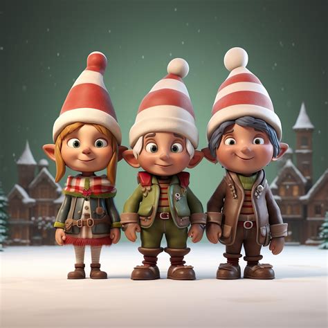 Download Elves, Christmas, Fantasy. Royalty-Free Stock Illustration ...