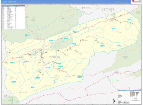 Harlan County Plat Map at Crystal Molden blog