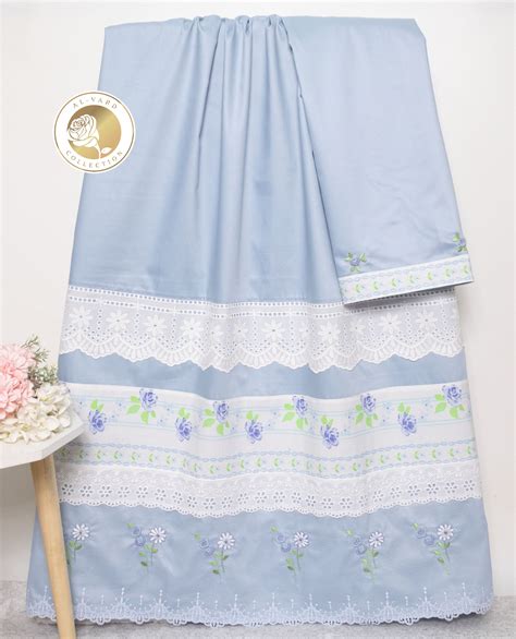 Powder Blue Rida With Smart Lacing & Smart Floral Panel – AL-Vard ...
