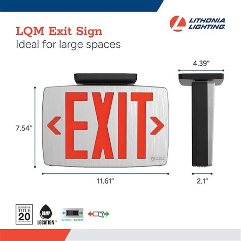 Lithonia Lighting Contractor Select LQM 1.5 -Watt 120-277 -Volt LED ...