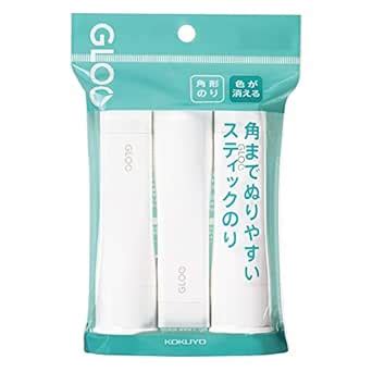 Kokuyo Gloo Square Glue Stick, Color Disappearable, Medium Size, Pack ...