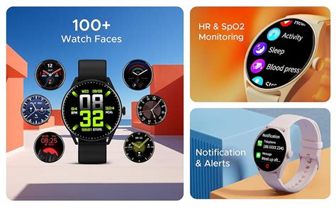 Boat Lunar Link Smart Watch w/ 1.4" (3.5 cm) HD Display, Advanced BT ...