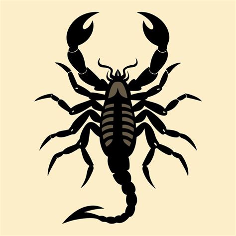 A scorpion that has the word scorpi | Premium AI-generated vector