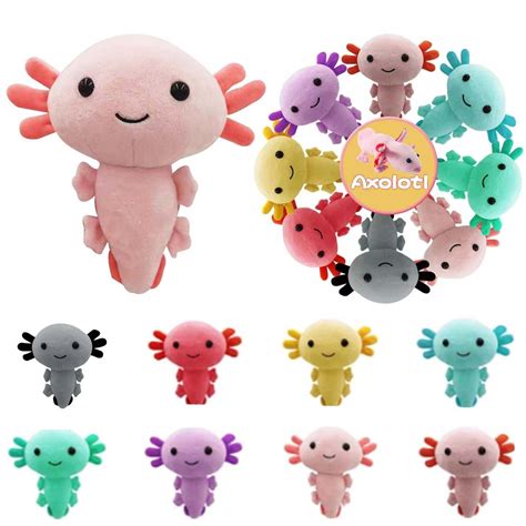 Axolotls Plush Kawaii Stuffed animal Toys | Alwaysplushie