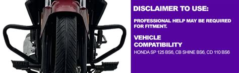 MAHABIR Heavy Duty Iron Rods Leg Guard Compatible with Motorcycle/Bike ...