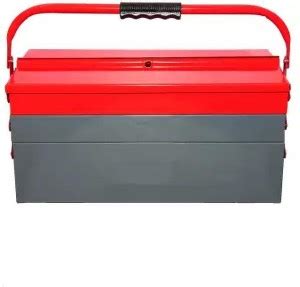 ship brand Red Grey 5 Compartment 5 Compartment Tools Box Tool Box with ...