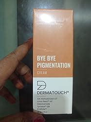 DERMATOUCH Bye Bye Pigmentation Cream | Anti Pigmentation Cream for ...