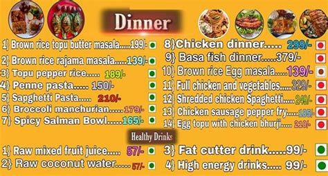 Menu at MUSCLE FOOD COURT, Bengaluru, 153 ground floor