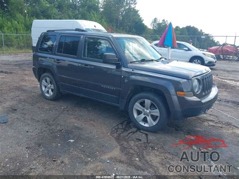 2017 JEEP PATRIOT LATITUDE FWD Gasoline - 1C4NJPFA5HD161234