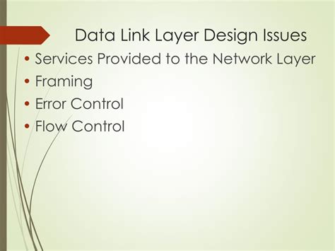 Image result for Data Link Layer Design Issues