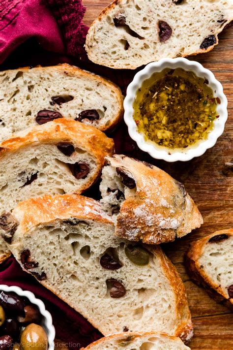 Easy Olive Bread Recipe (No Knead) - Sally's Baking