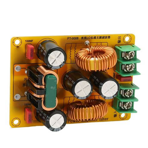 Filtro de Alimentación EMI de CC Filtrado de Tres Etapas Filtrado de ...