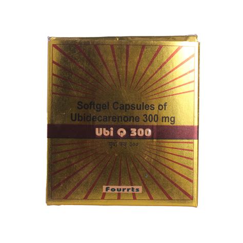 UbI Q 300 Soft Gelatin Capsule 15's Price, Uses, Side Effects ...