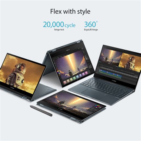 ASUS Zenbook Flip 13 OLED Touch Panel Intel EVO Intel Core i5 11th Gen ...