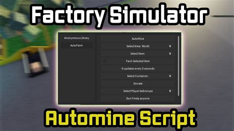 Image result for Factory Simulator Script AutoFarm