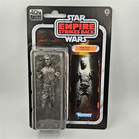 Star Wars Black Series 6" Inch 40th Anniversary Han Solo Carbonite