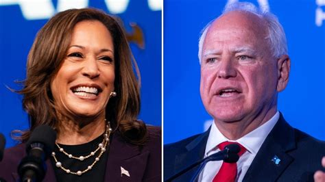 Vice President Kamala Harris names Minnesota Gov. Tim Walz as her ...