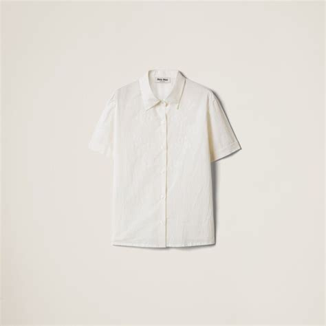 Women's Fashion Shirts, Tops and Blouses | Miu Miu