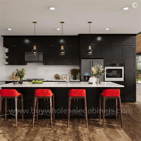 Stylish Black Kitchen Cabinets Ideas You'll Love