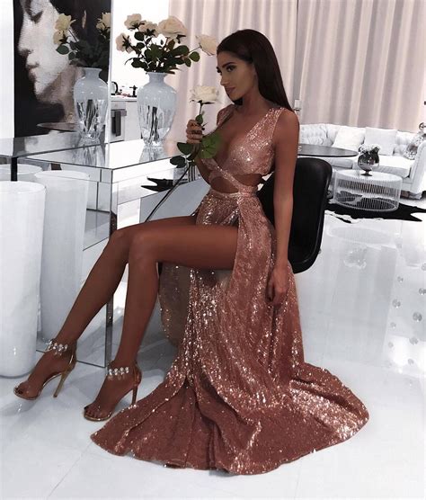 gold dress