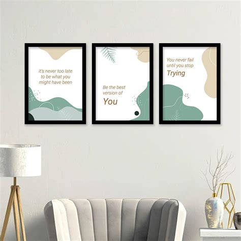 Motivational Wall Posters with Frame – Kotart