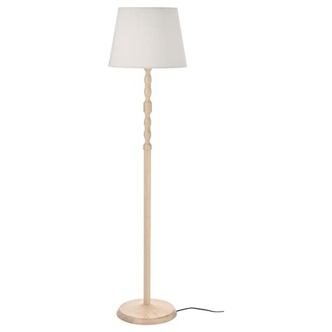 KINNAHULT ash/white, floor lamp, wood,150 cm - IKEA UK