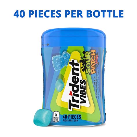 Trident Vibes SOUR PATCH KIDS Blue Raspberry India | Ubuy